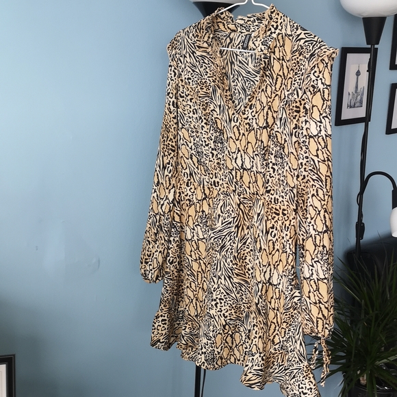 H&M Leopard Print Dress - Picture 1 of 4
